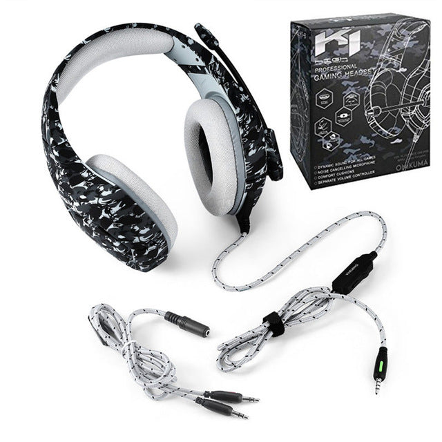 Camouflage Gaming Headset Gaming Headphone