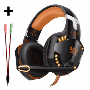 3.5mm Wired Stereo Camouflage Gaming Headset Gaming Headphone