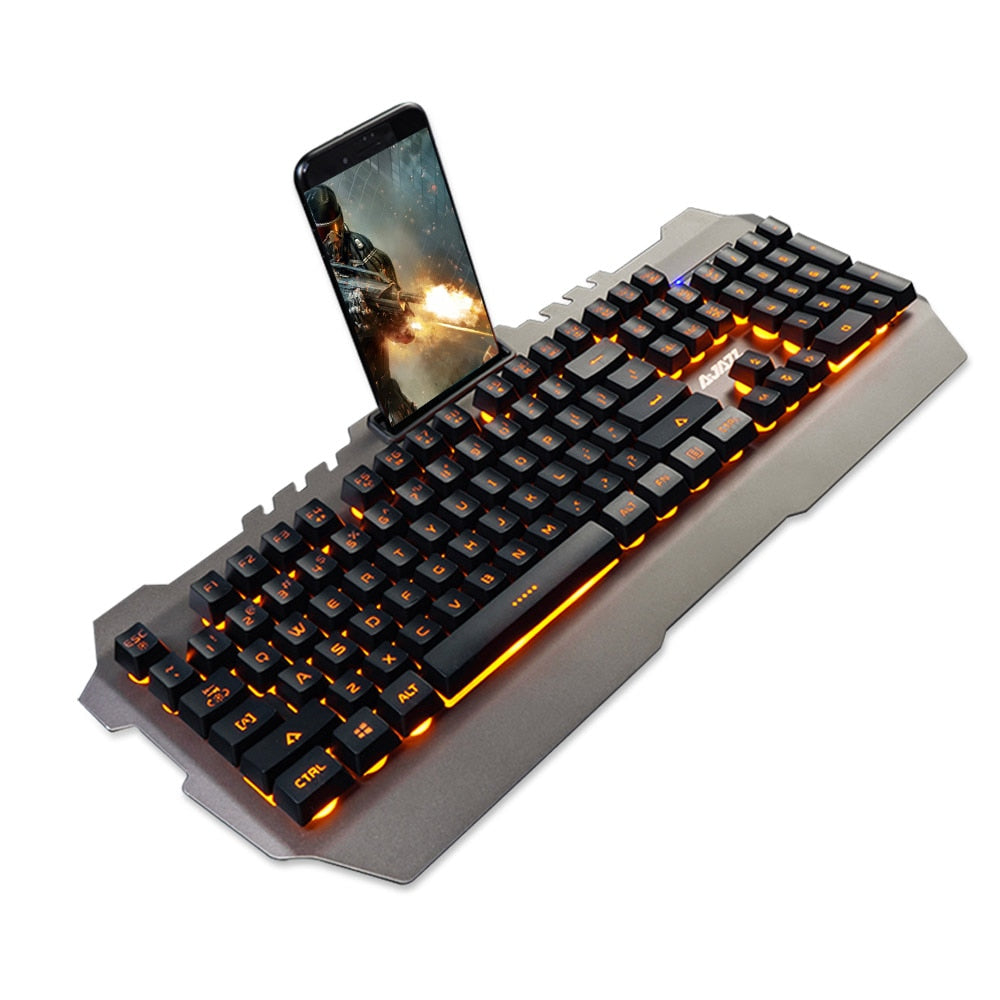 AJAZZ USB Wired Gaming Mechanical Feel Keyboard