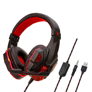 830 Wired Game Headphones Computer Gaming Earphone