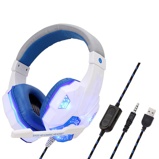 830 Wired Game Headphones Computer Gaming Earphone